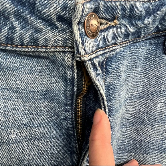 Hollister Low-Rise Flare Vintage Stretch Women's Light Blue Jeans B - Picture 4 of 11